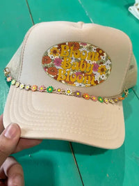 Thumbnail for Colorful Daisy Trucker Hat Chain