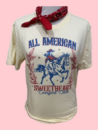 Thumbnail for All American Sweetheart T shirt