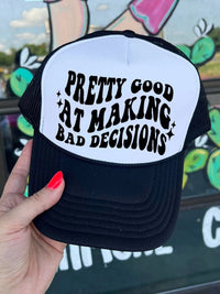Thumbnail for Bad Decisions Hat - Black