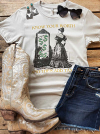 Thumbnail for Know Your Worth T shirt