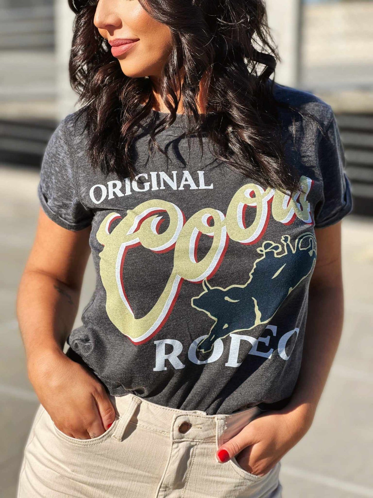 Original Coors rodeo graphic tee