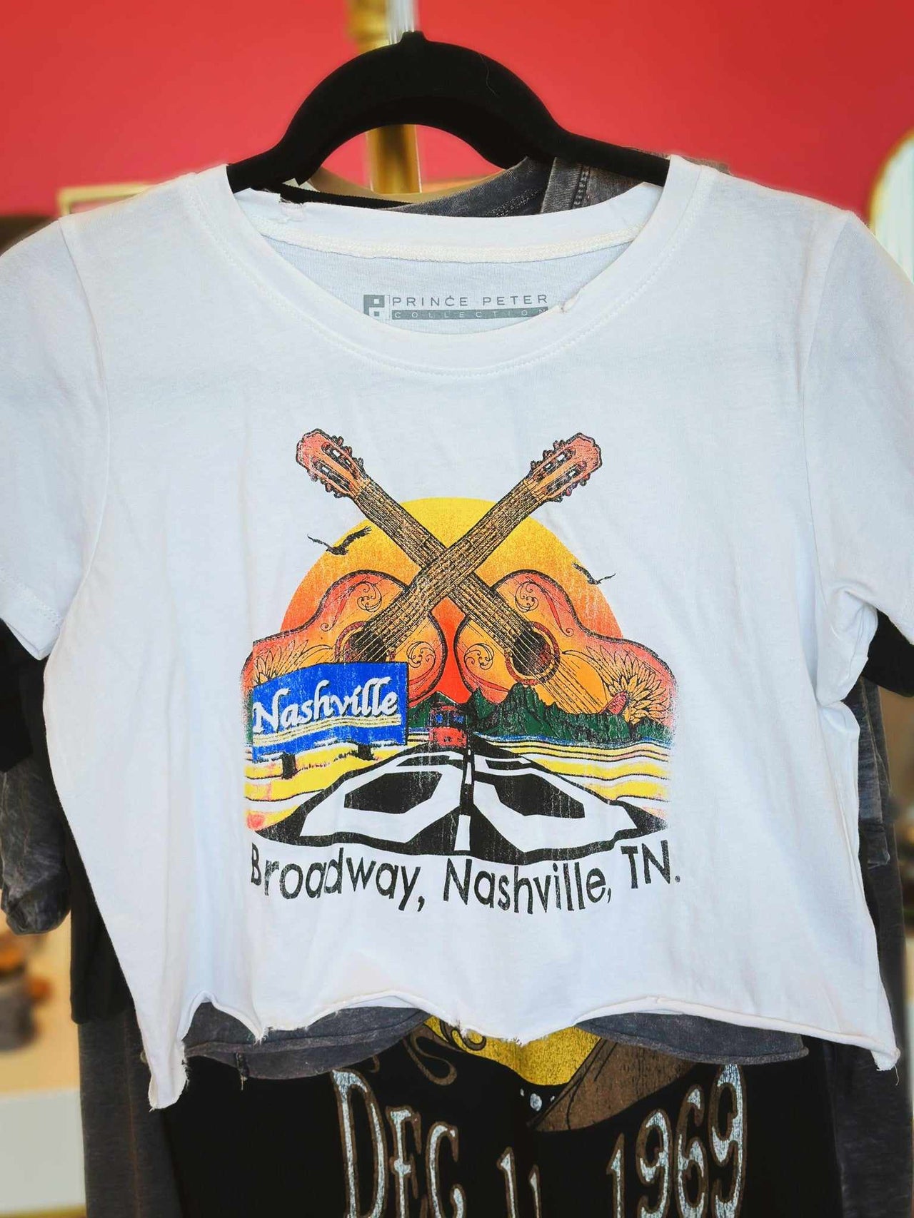 Nashville Broadway 65 Crop T shirt