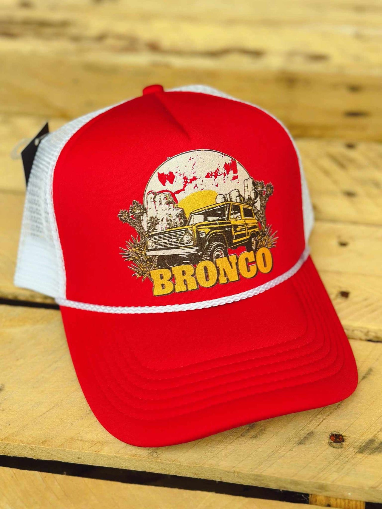 Bronco Vintage Trucker Foam Hat