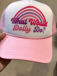 Thumbnail for What Would Dolly Do Trucker Hat