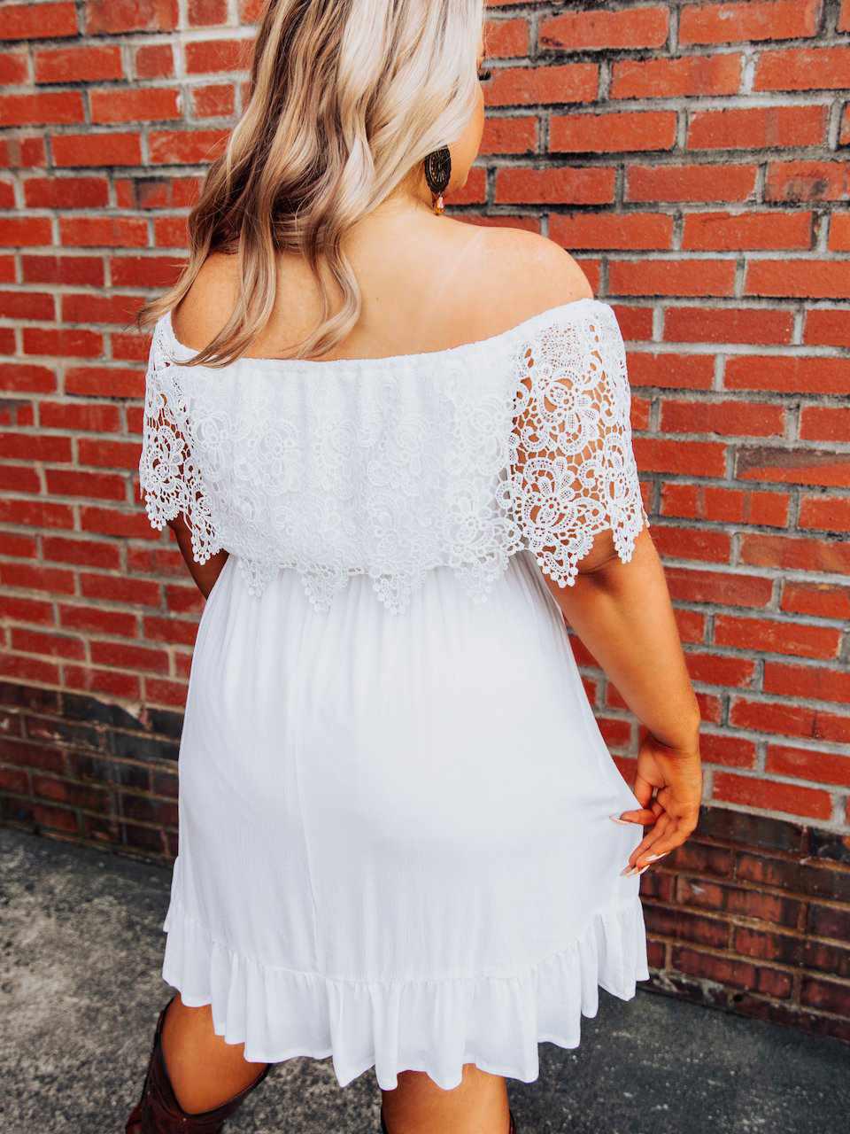 Bride Babes Dress - White-Dresses-Southern Fried Chics