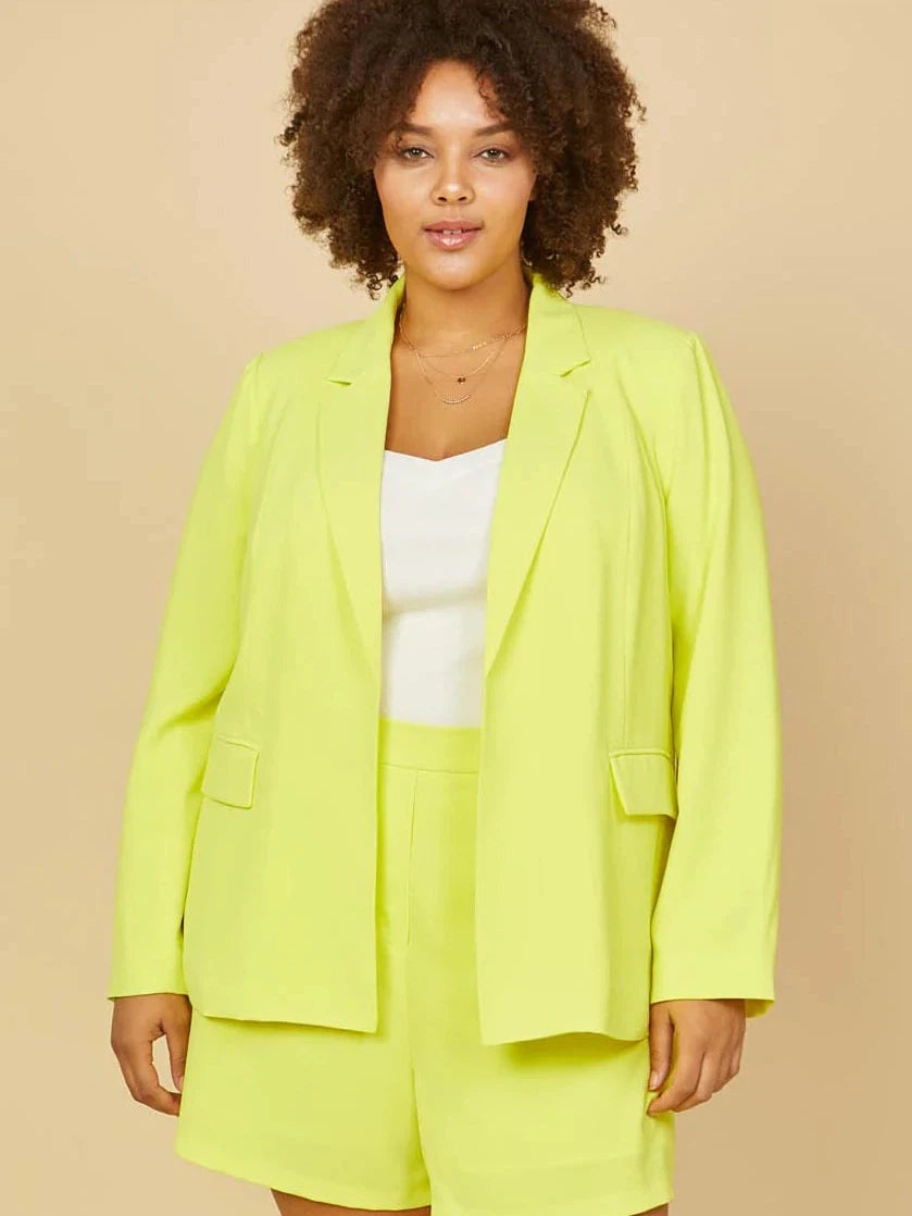 Plus size summer wear to work outfit