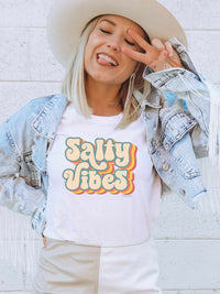 Thumbnail for Salty Vibes T shirt