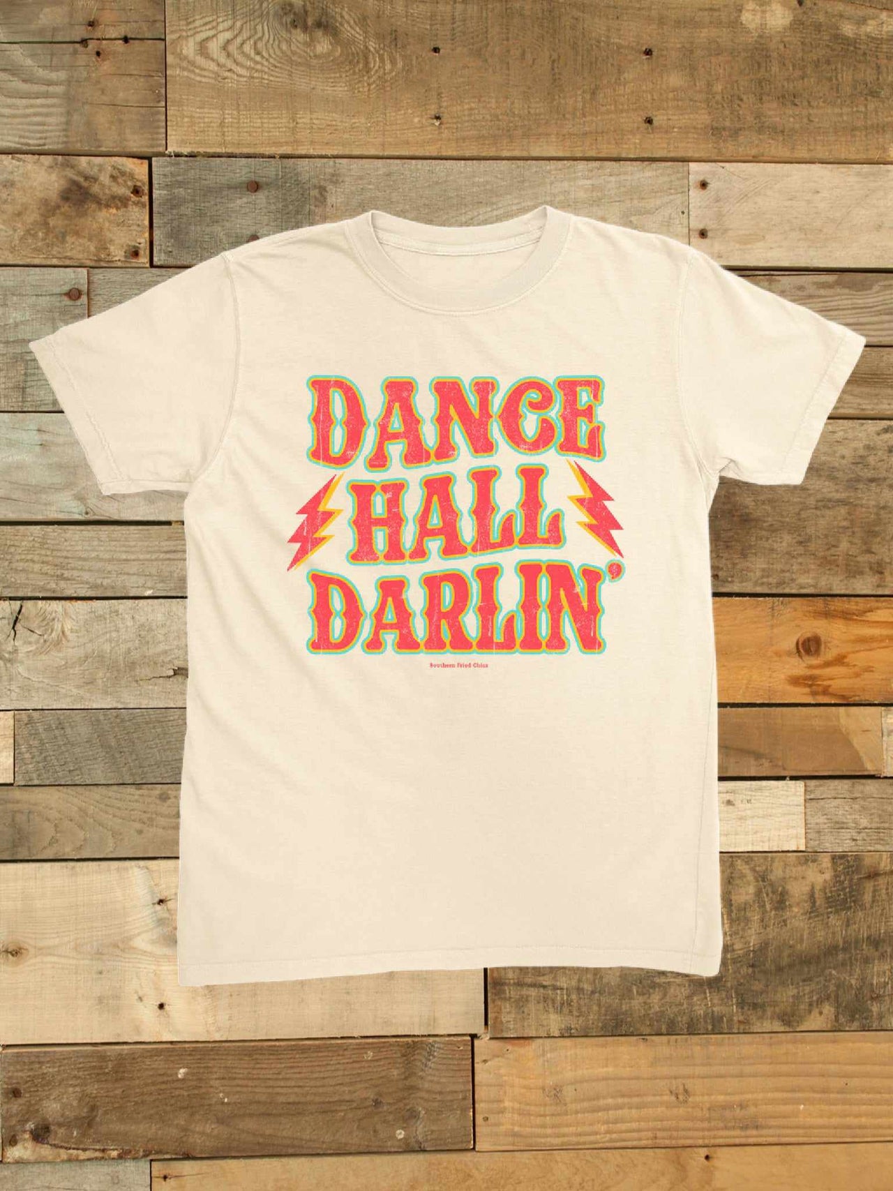 Dance Hall Darlin' graphic t-shirt.