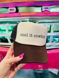Thumbnail for Cool It Cowboy Trucker Hat