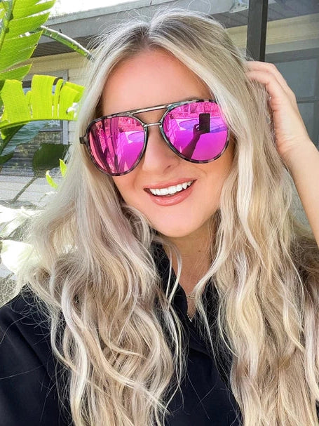 Hater Blocker Sunglasses - Hot Pink
