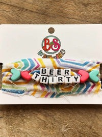 Thumbnail for Beer Thirty Beaded Wrap Bracelet