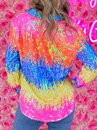 Thumbnail for Sequin Waves Top