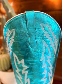 Thumbnail for Wide calf embroidered western boots.