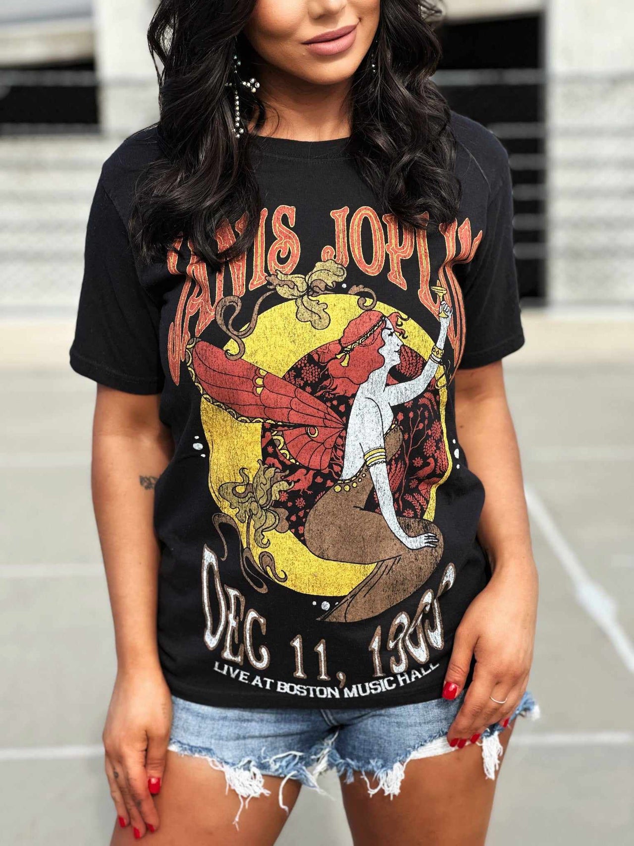 Janis Joplin Fairies T shirt