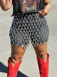 Thumbnail for Big Bang Rhinestone Bling Skirt