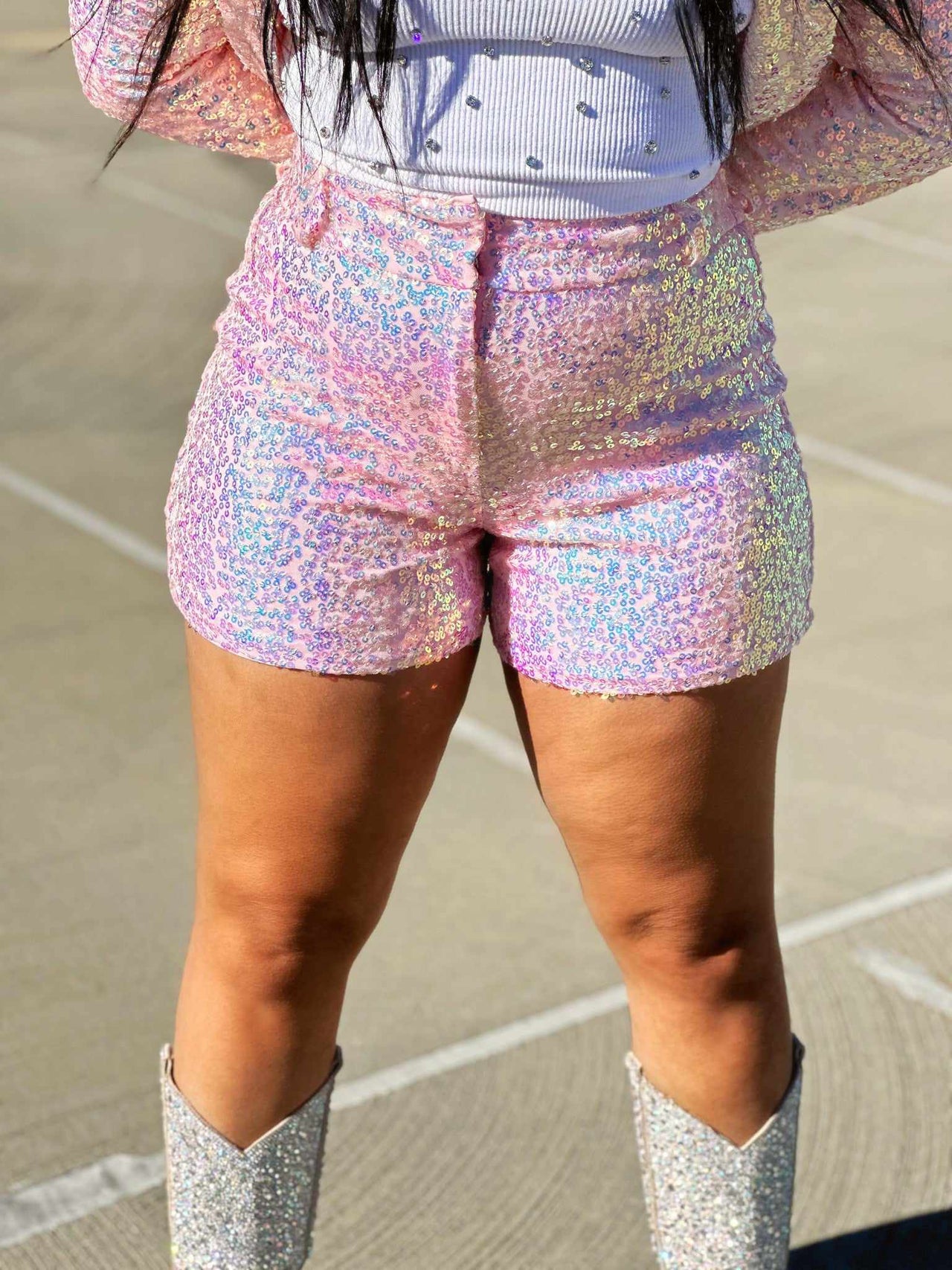 The Sweetest Moments Sequin Shorts