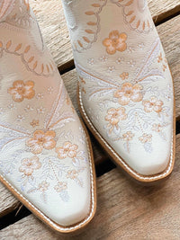 Thumbnail for Prim Rose Bootie by Dingo from Dan Post - White
