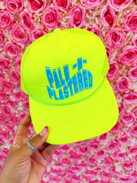 Thumbnail for Pale N Plastered Hat - Neon Yellow