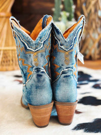 Thumbnail for Yall Need Dolly Denim Bootie by Dan Post