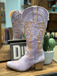 Thumbnail for Texas Tornado Denim Boot by Dingo - Purple