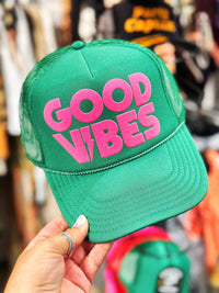 Thumbnail for Good Vibes Bolt Trucker Hat