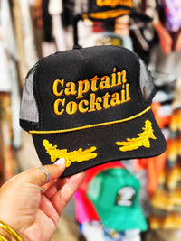 Thumbnail for Captain Cocktail Trucker Hat