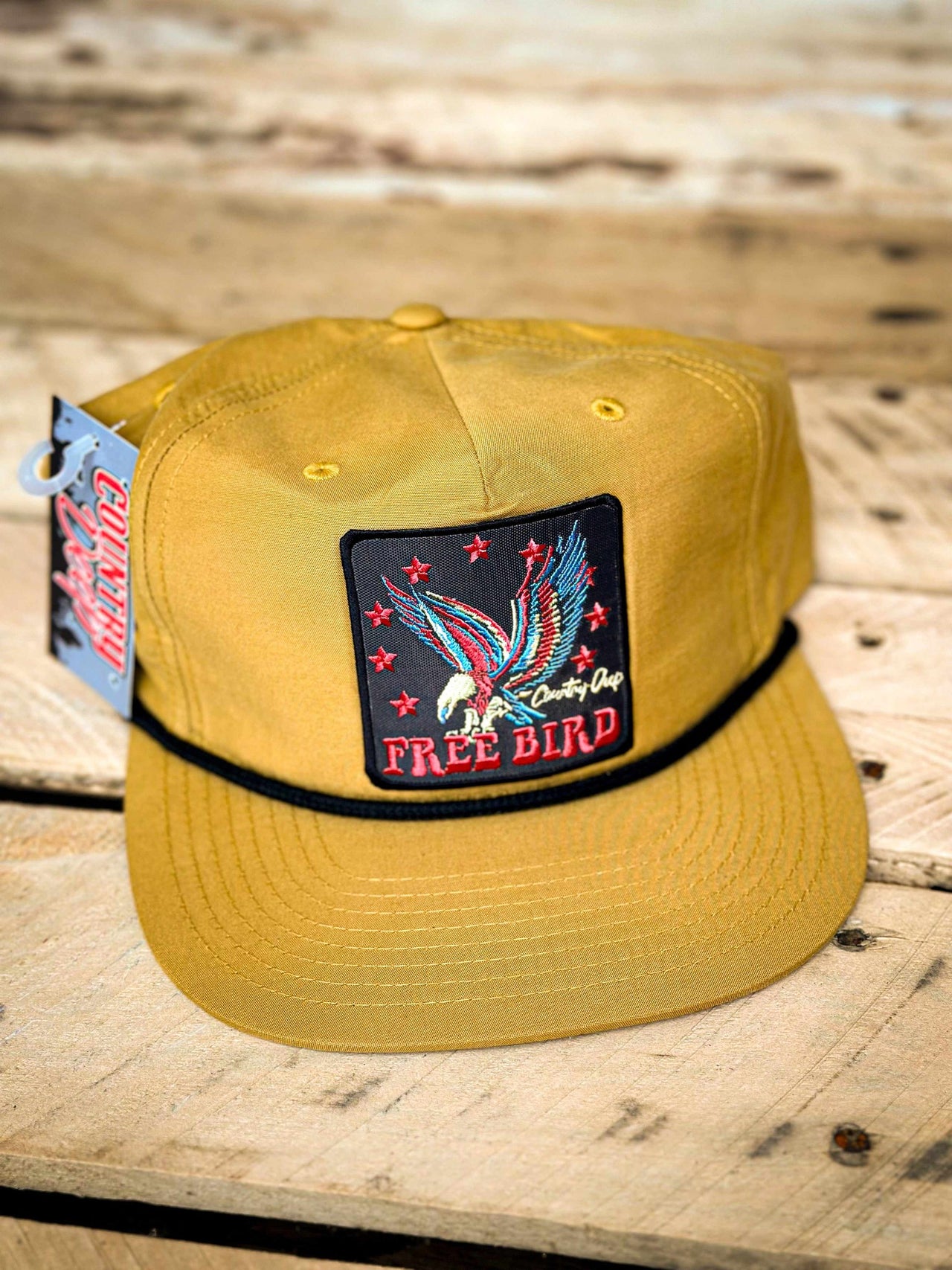 Free Bird Vintage 1970's Rope Hat
