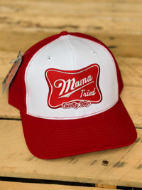 Thumbnail for Mama Tried Patch Hat - Red