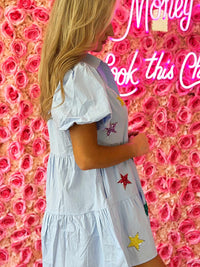 Thumbnail for Keeper Of The Stars Dress - Baby Blue
