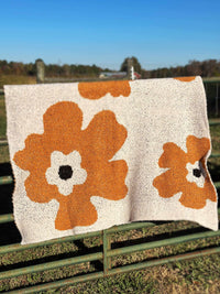 Thumbnail for Cuddle Up Blanket - Tan Floral