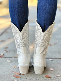 Thumbnail for Making A Statement Boot - White