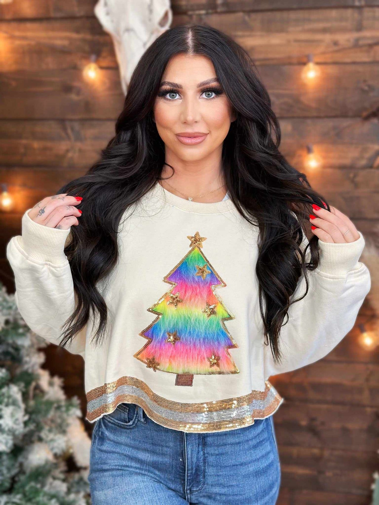 Spruce Me Up Christmas Tree Sweater