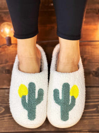 Thumbnail for Cactus Cozy Slippers