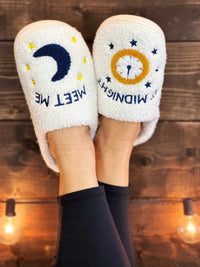 Thumbnail for Meet Me At Midnight Cozy Slippers