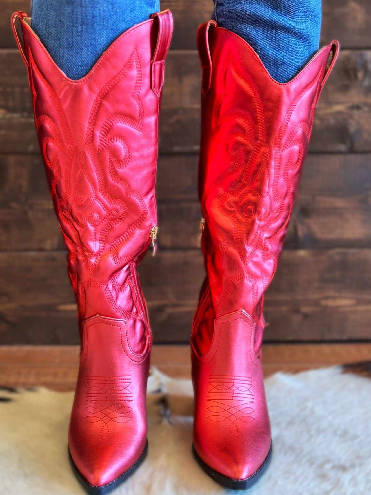 Arizona Western Boot - Red
