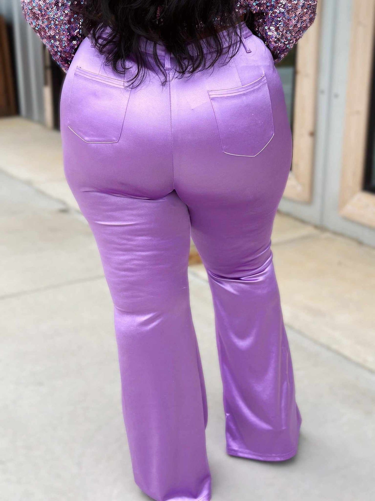 PREORDER Juicy Georgia Peach Pants - Purple