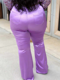 Thumbnail for PREORDER Juicy Georgia Peach Pants - Purple