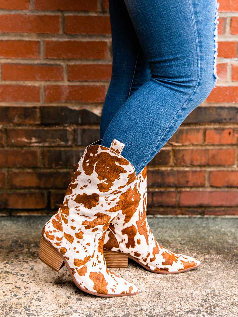 Live A Little Boots - Brown-Boots-Southern Fried Chics