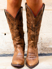 Thumbnail for The Stella Mae Boot - Brown