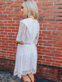 Thumbnail for Anywhere With You Dress - White-Dresses-Southern Fried Chics