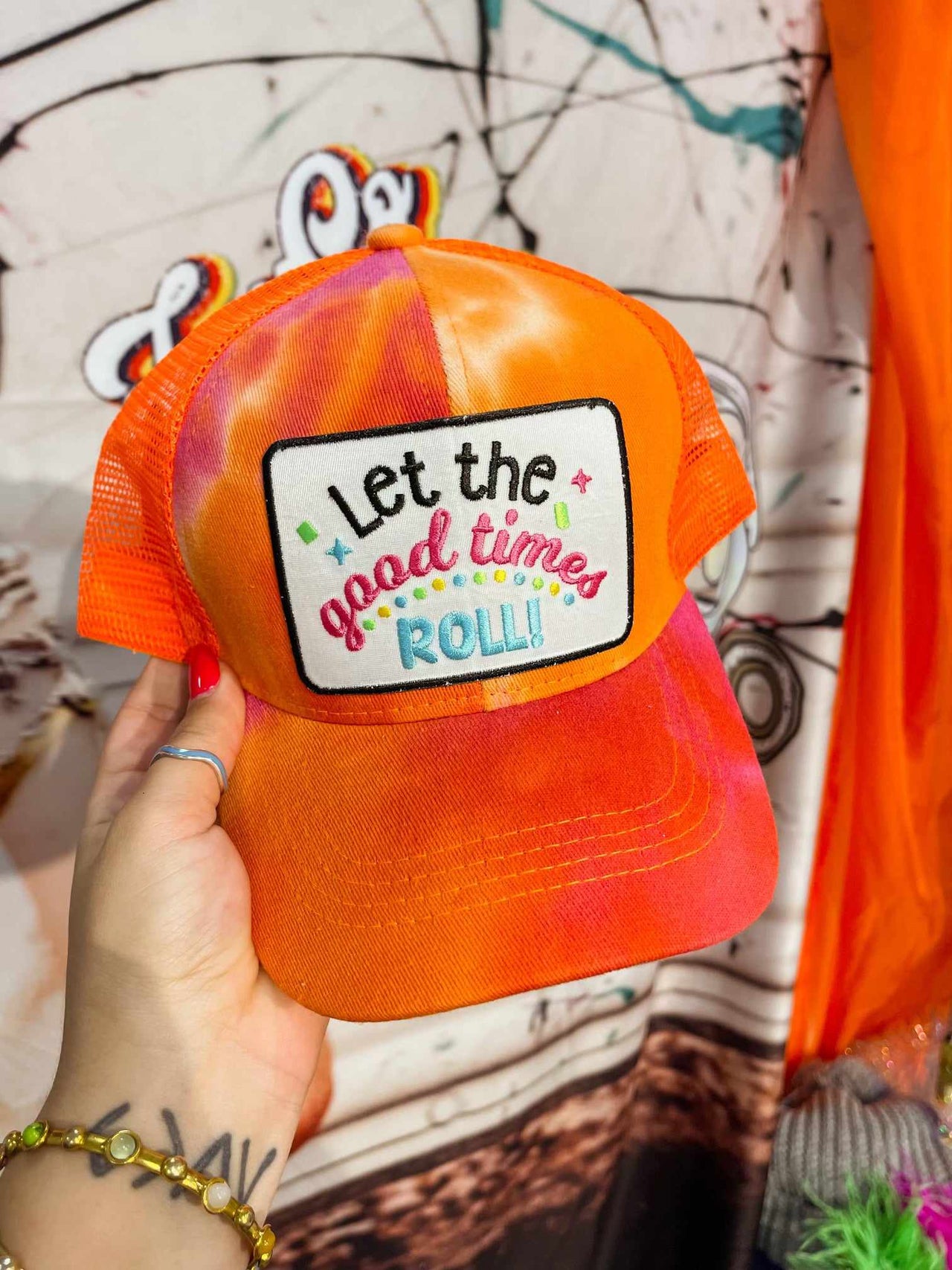 Let The Good Times Roll Trucker Hat
