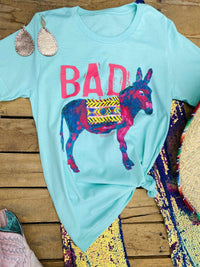 Thumbnail for Bad Ass Tee - Mint-T Shirts-Southern Fried Chics