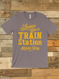 Thumbnail for Lookin Like A Train Station Kinda Day T shirt
