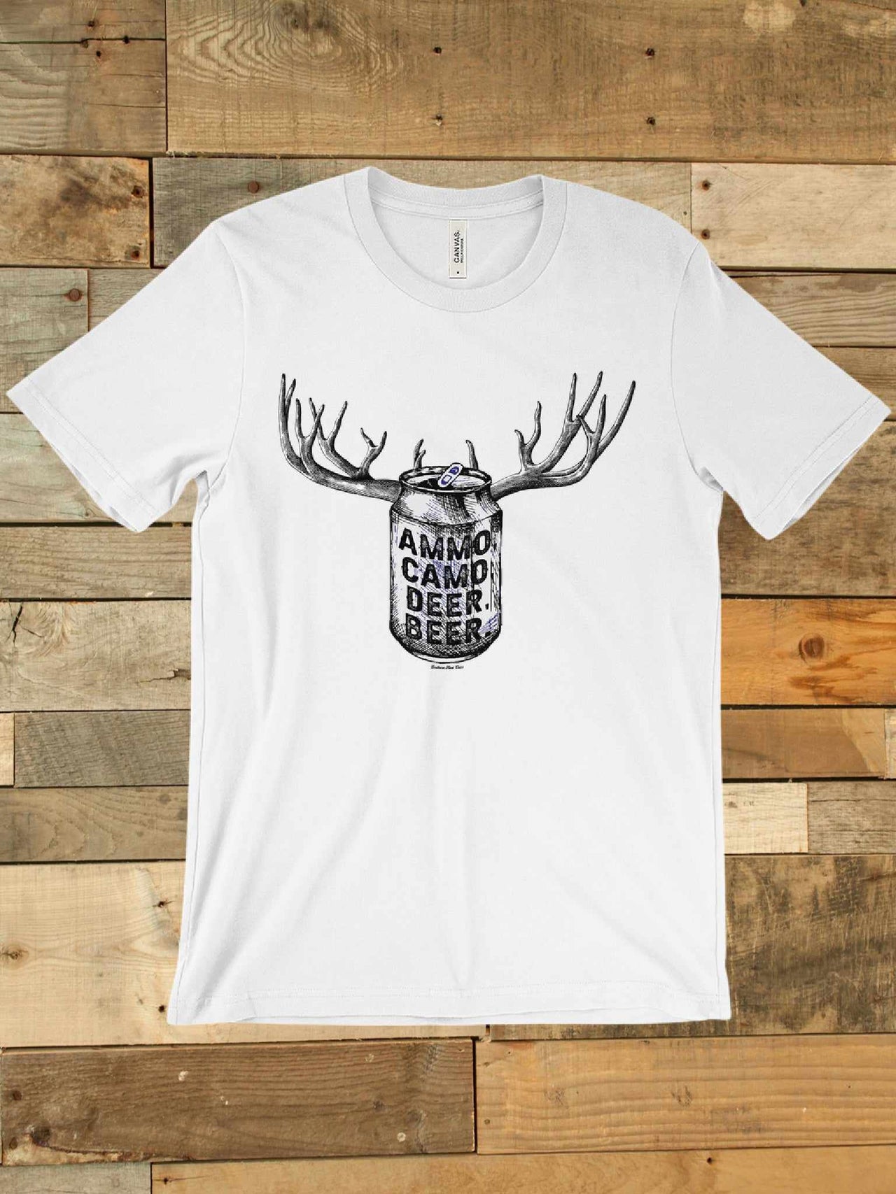 Ammo Camo Deer Beer T shirt