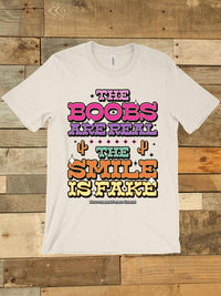 Thumbnail for The Boobs Are Real T shirt