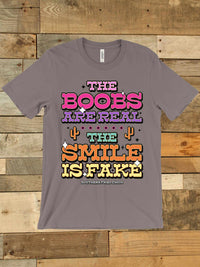 Thumbnail for The Boobs Are Real T shirt