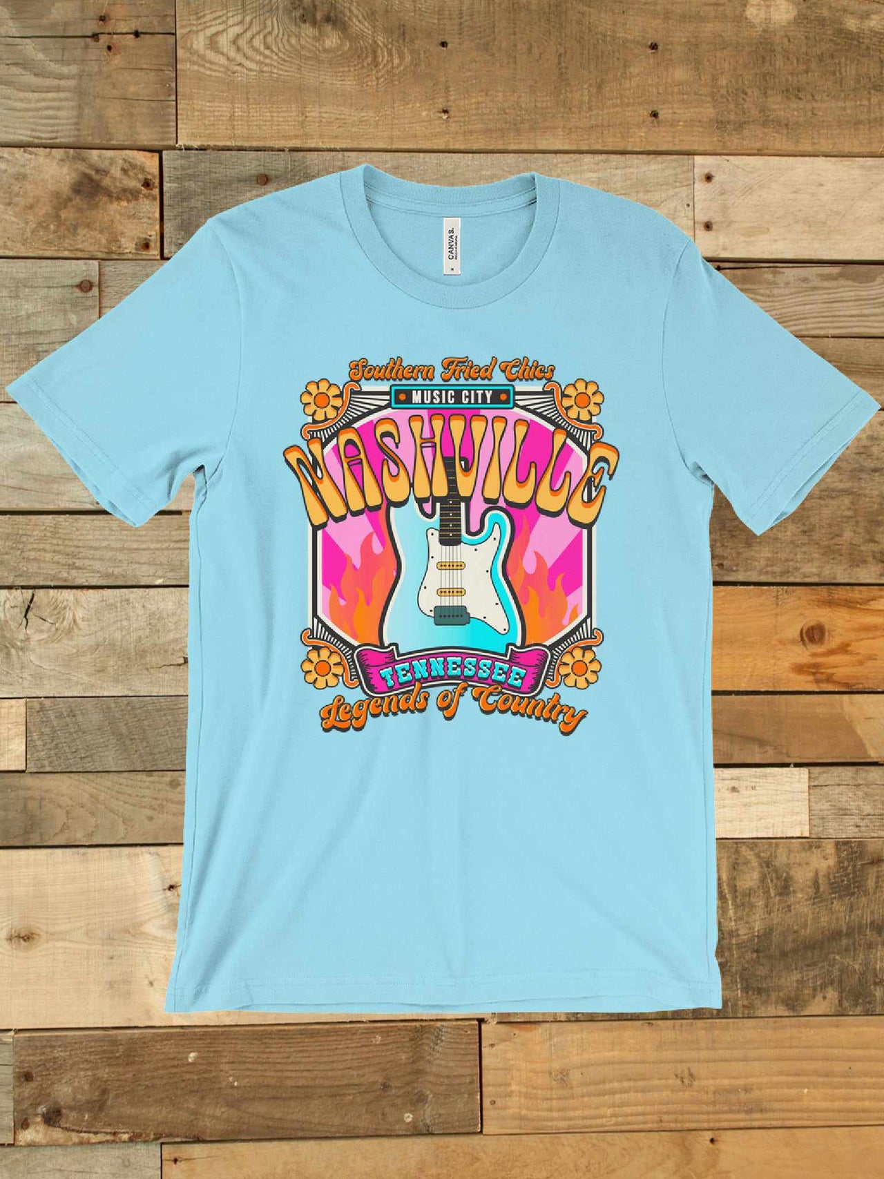 Nashville Music City T shirt