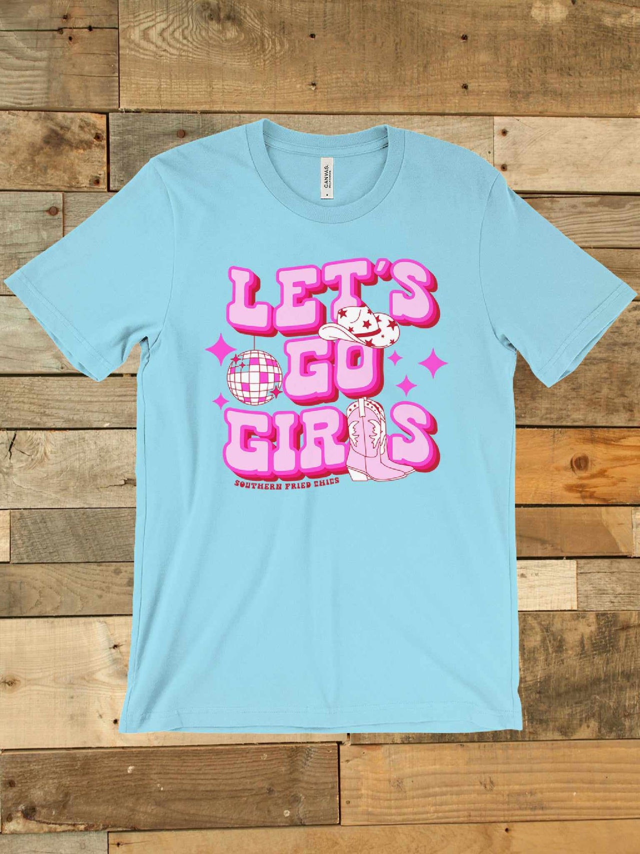 Lets Go Girls Disco T shirt