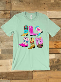 Thumbnail for All The Boots T shirt