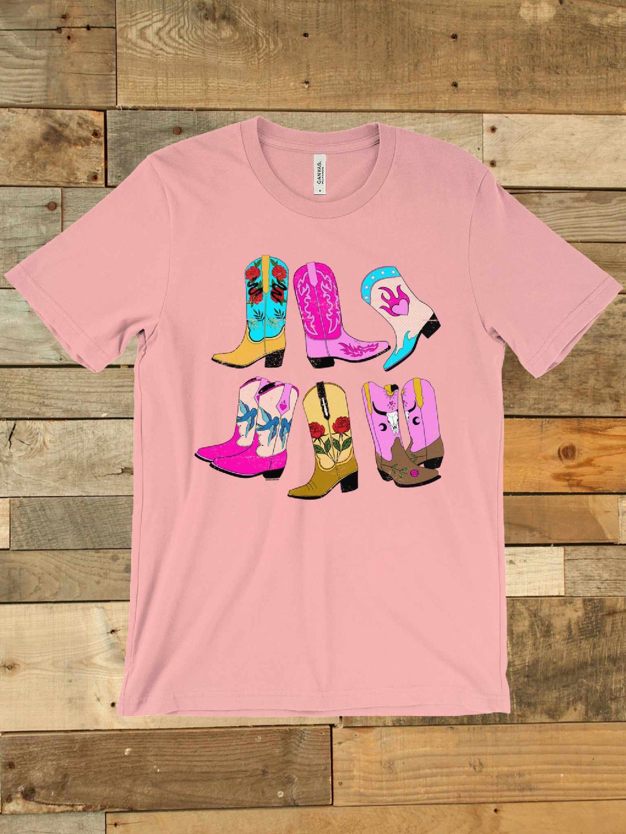 All The Boots T shirt